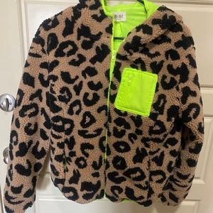 Leopard print jacket